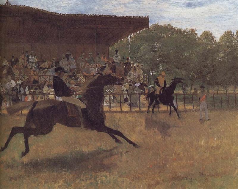 Edgar Degas improper beginning